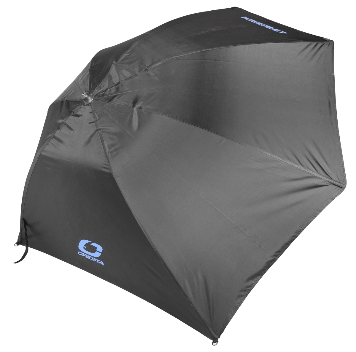 Cresta Flat Side Umbrella Zwart 125 cm